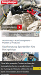Mobile Screenshot of bergsteiger.de